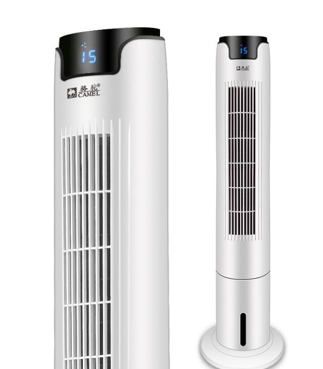 水冷风扇电风扇塔扇家用立式静音落地扇遥控无叶风扇制冷空调扇